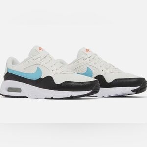 NIKE AIR MAX SC Women's Running Shoes
 - Cream, Black, and Blue